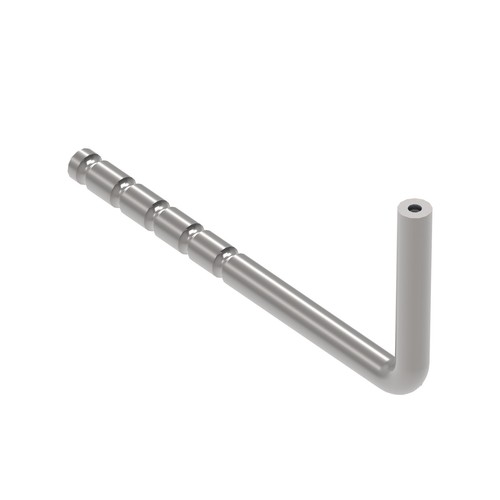 Support rampe mur acier - en,