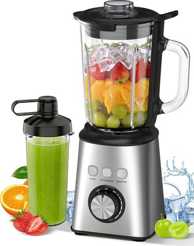 Blender mixeur 1000w verre - –,