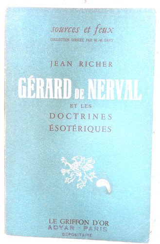 Jean richer gérard nerval - jean,