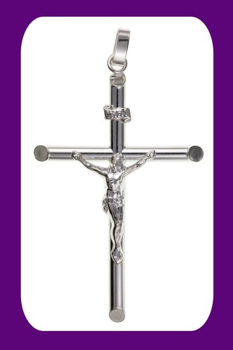 Extra grand pendentif crucifix