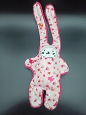 Doudou Plat - Lapin Rose