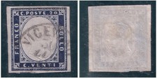 ⭐Old Italian Stamp of Emmanuel II, Sardinia ??