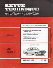 REVUE TECHNIQUE AUTOMOBILE 326