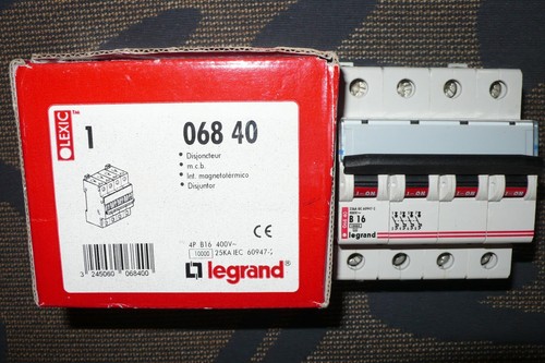 Disjoncteur tetrapolaire 16a - disjoncteur,