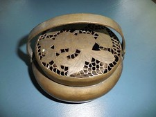 antique bronze hand warmer