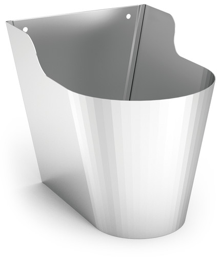 Corbeille papier inox - corbeille, à