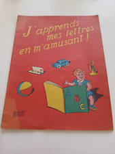 Ancien Cahier Abecedaire J