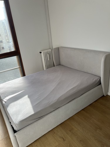 Lit coffre double maison - lit,