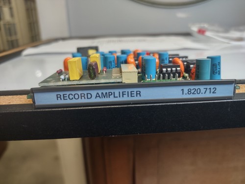 Studer record amplifier - studer,