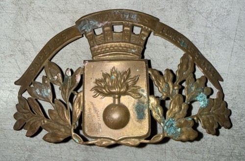 Plaque casque sapeurs - plaque,