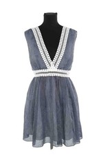 Robe bleue Sandro S