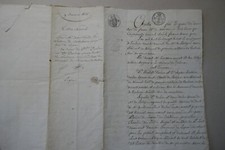 1826 document Mr Lasserre de