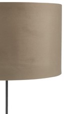 Lampenkap velours zand 40x25cm