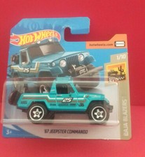 HOT WHEELS - 67 JEEPSTER COMMANDO - BAJA BLAZERS - SHORT CARTE - GHB84 - R 6857