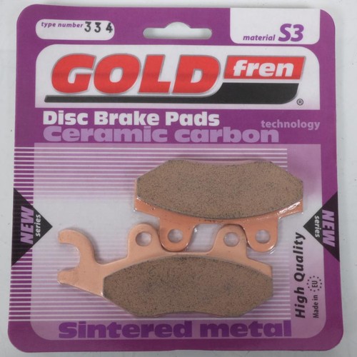 Plaquette frein gold - plaquette, de
