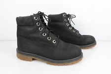 Bottines à lacets cuir noir