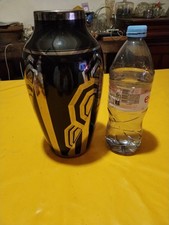 Vase Art Deco Argent Et Noir
