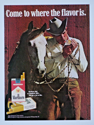 Marlboro man cowboy lighting - man,