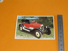 CHROMO CHOCOLAT POULAIN 1976 AUTO VOITURE CONNAISSANCES 5 CV CITROEN 1923