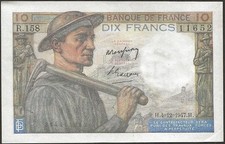 France - billet de 10 francs