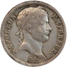 2 Francs Napoléon Ier Tête Laurée - Revers Empire
