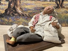 La Sieste Du Meunier Santon Marie Noël 