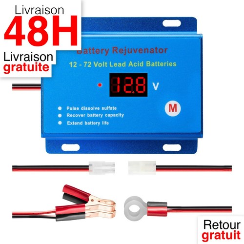 Désulfateur batterie 12v 72v - batterie, 12v-72v