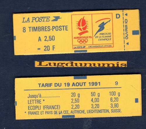 Carnet 2715 albertville 92 - albertville,