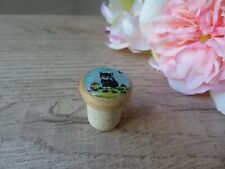 Bouchon Chat Liège Décoration Artisanale Dessin de Chat