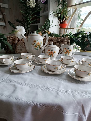 Magnifique service café - service, à