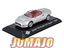 SC69 voiture 1/43 SALVAT Supercars : SPYKER C8 Double 12S Spyder 2005