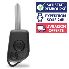 Coque Télécommande Plip pour Clé Citroen Saxo Xsara Picasso Berlingo Xantia 