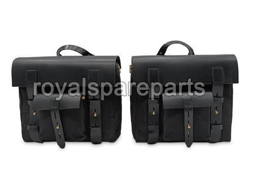 Sacs panniers toile noirs - sacs,