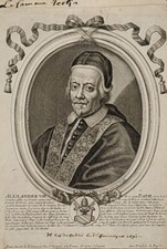 Nicolas II LARMESSIN (1632 - 1694) Pape Alexandre VIII