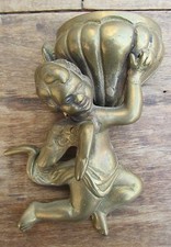  BENITIER EN BRONZE ANGE