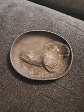 Vide Poche Ancien Régule Art Déco Nouveau Decor Animal Coq de Barbarie 