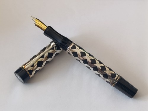 Stylo plume métal argenté - stylo,