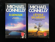 ¤ Lot 2 thrillers - MICHAEL CONNELLY - A GENOUX / L’ÉTOILE DU DÉSERT - LdP  2024