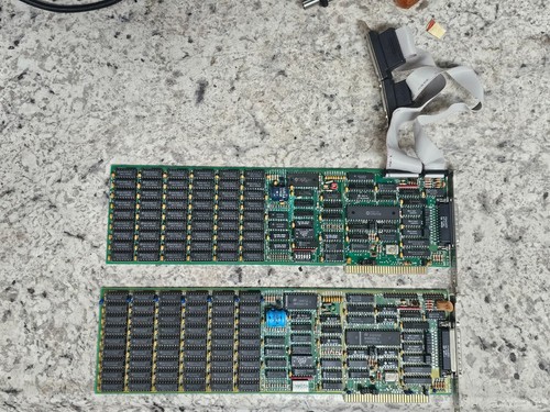 Vintage retro memory ram - 2x,