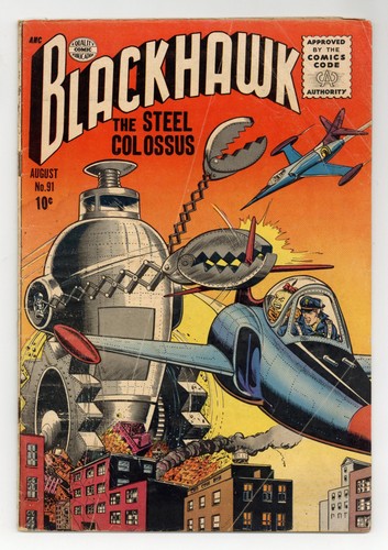 Blackhawk 2 5 1955 - #91, 2.5
