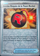 Carte Pokémon Bombe Risquée Team Rocket 179/182 REVERSE DRI EV10 FR NEUVE