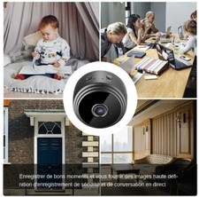 Mini Caméra Surveillance - HD 1080p A9 Micro Enregistreur Vocal Sans Fil