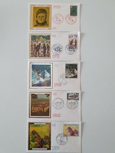 Enveloppes 1er jour - enveloppes, france