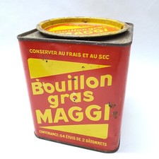 Boîte Déco En Tôle Bouillon