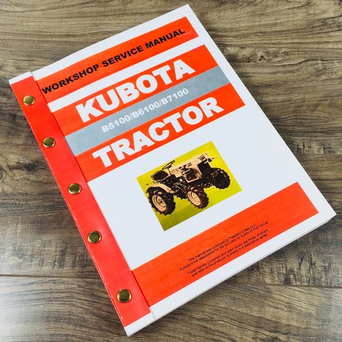 Kubota b5100 b6100 b7100 e - b7100, &