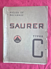 Camion SAURER types C .   catalogue des pièces rechange 6-1937