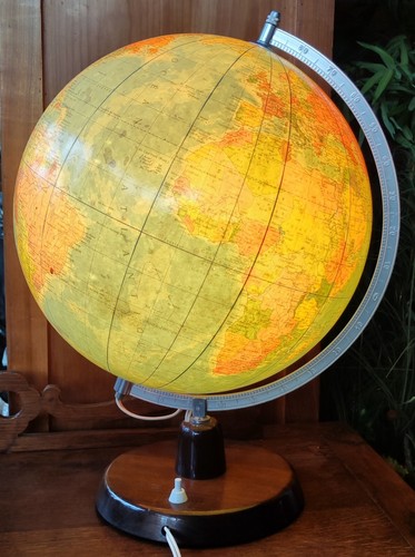 Ancien globe terrestre vintage - globe,