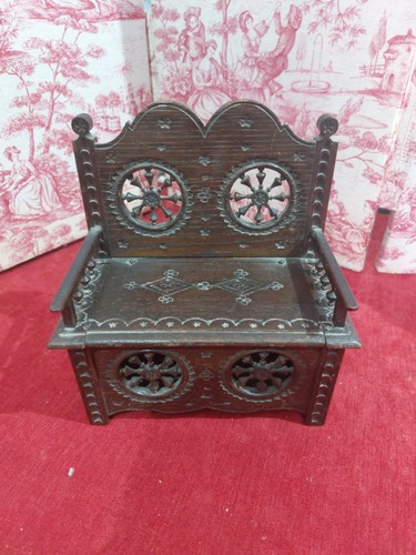 Banc meuble breton - banc, miniature