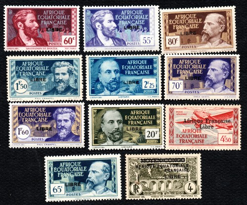 Colonies françaises aef lot - colonies,