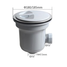 Ensemble de vidange d'évier